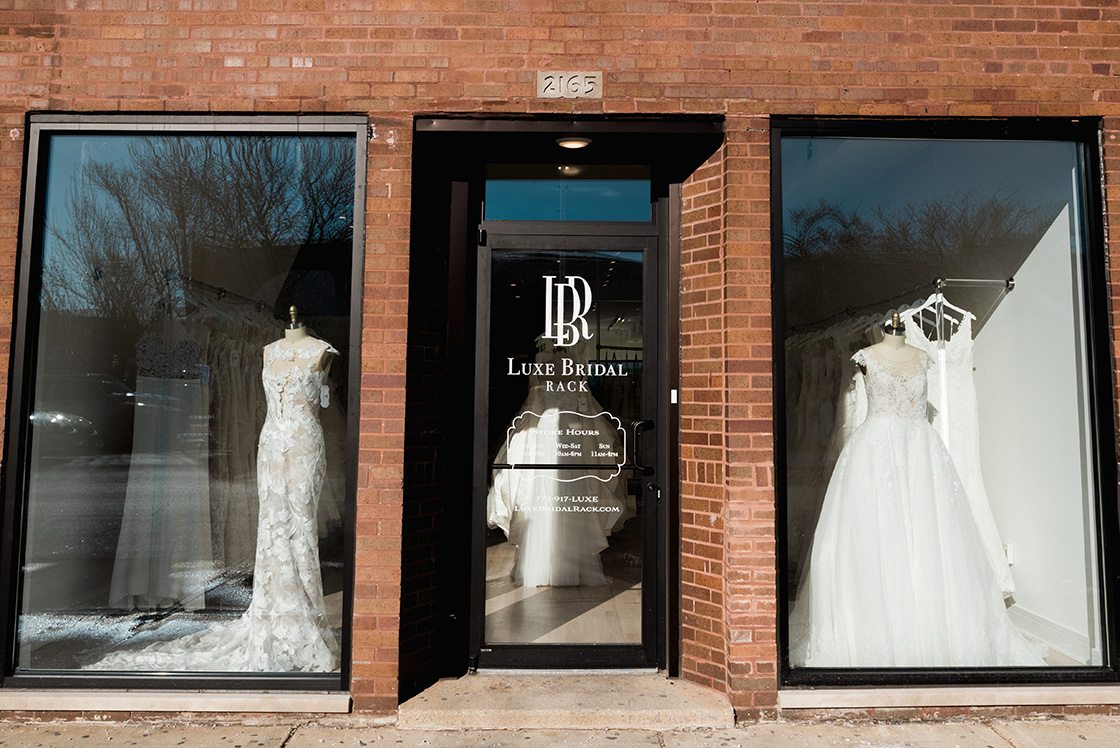 Bridal rack deals